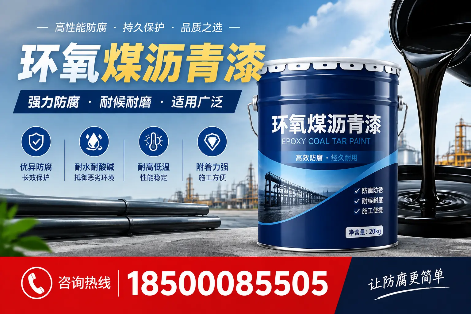 环氧煤沥青漆在不同气候条件下的表现分析，南平适用性
